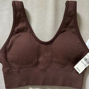 aerie ribbed bralette - XXS - NWT